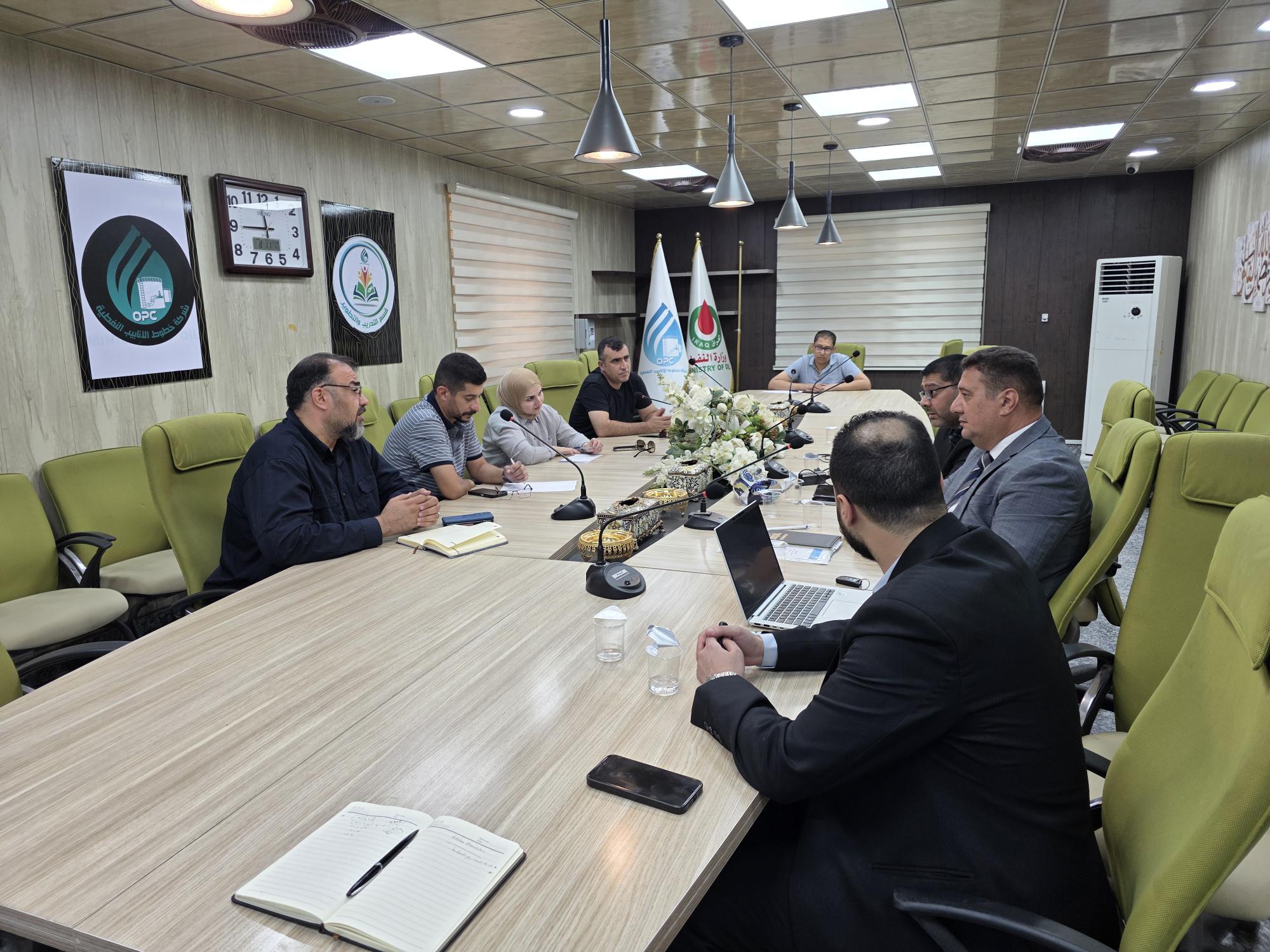 Visit to the Iraqi Oil Pipelines Company